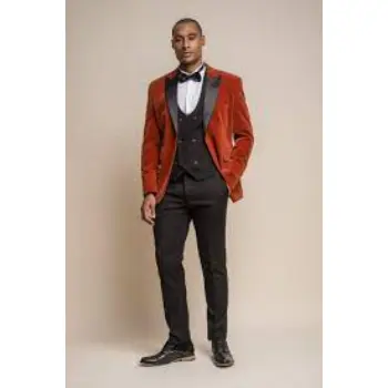 Mens Velvet Blazer